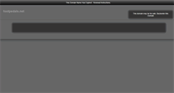 Desktop Screenshot of footpedals.net